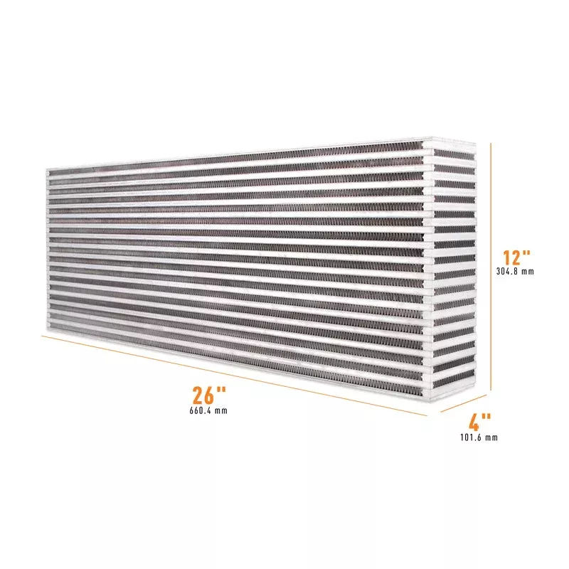 Mishimoto Universal Air-to-Air Intercooler Core – 26in / 12in / 4in