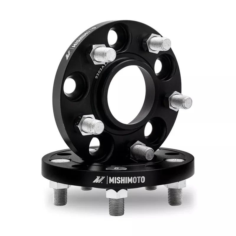 Mishimoto Wheel Spacers – 5×100 – Black fits 1990-2023 Saab / Scion / Subaru