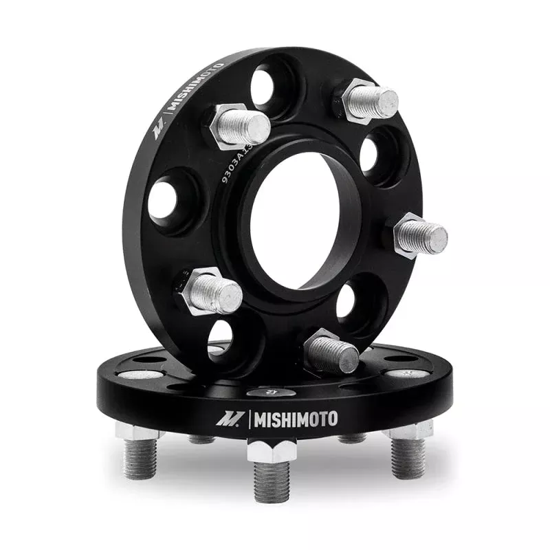 Mishimoto Wheel Spacers – 5×114.3 – 30 – Black fits 1986-2024 Lexus / Scion / Toyota