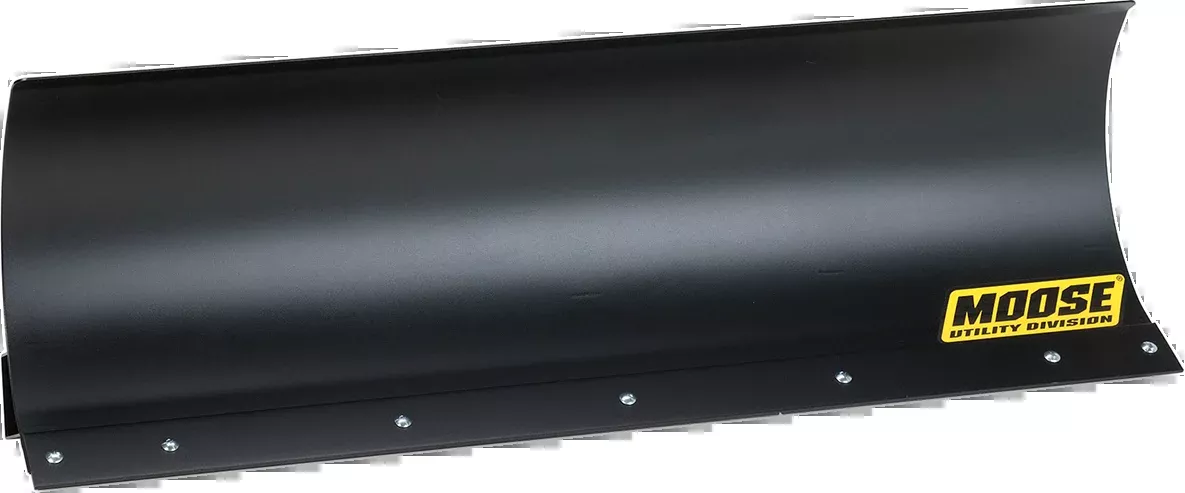Moose Black ATV UTV Front 50" Steel Straight Standard Snow Plow Blade