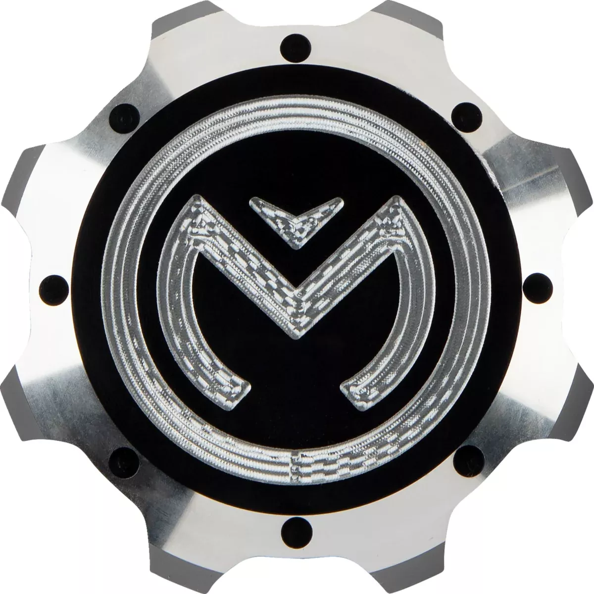 MOOSE OFFROAD 0703-0891 500-1001-PU Gas Cap silver/black – can-am