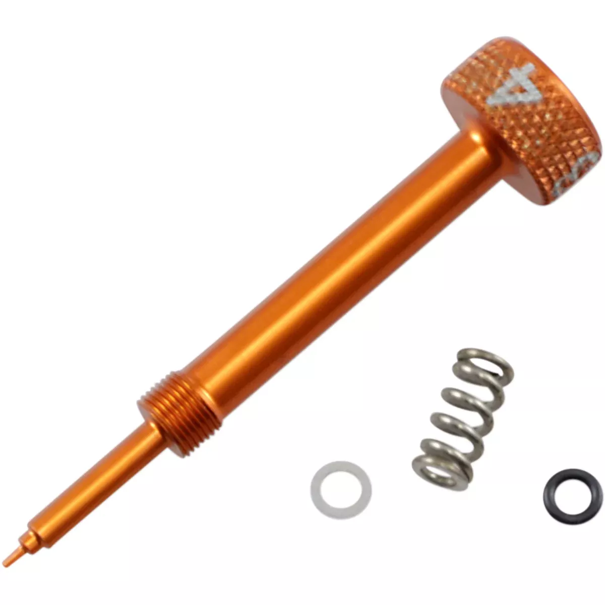 MOOSE OFFROAD 1050-0211 FMS01-OR Fuel Mixture Screw by Zip-Ty orange