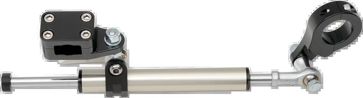 Moose Offroad 11-Way Steering Stabilizer – Rebuildable – Black-BTS-ERB54-BK