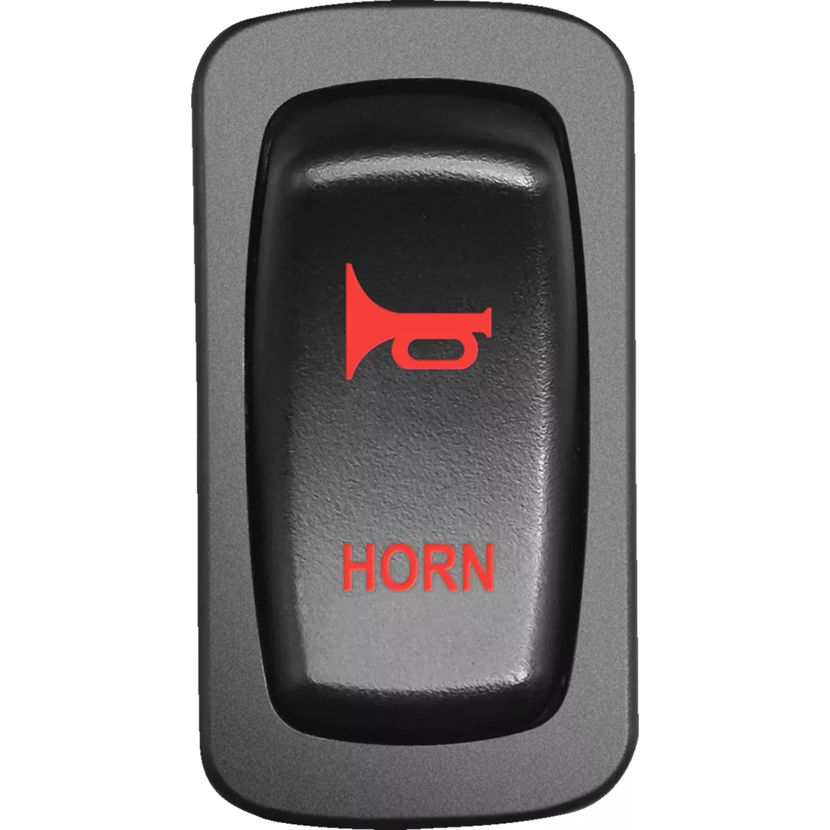 MOOSE OFFROAD 2106-0600 HRN-CAR-R Low-Profile Switch Switch – Horn – Red