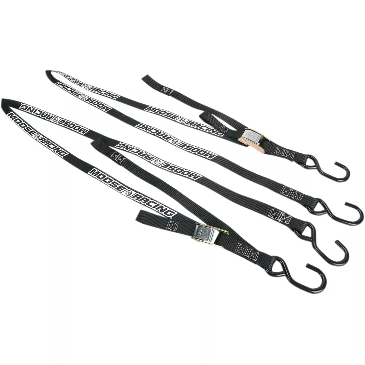 MOOSE OFFROAD 3920-0302 3920-0302 Heavy-Duty Tie-Downs Soft-Tie Tie-Downs – Black