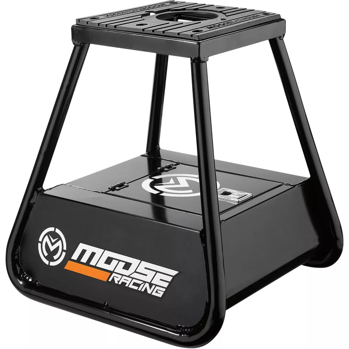 MOOSE OFFROAD 4101-0458 4101-0458 Storage Stand Bike Stand – with Storage – Black