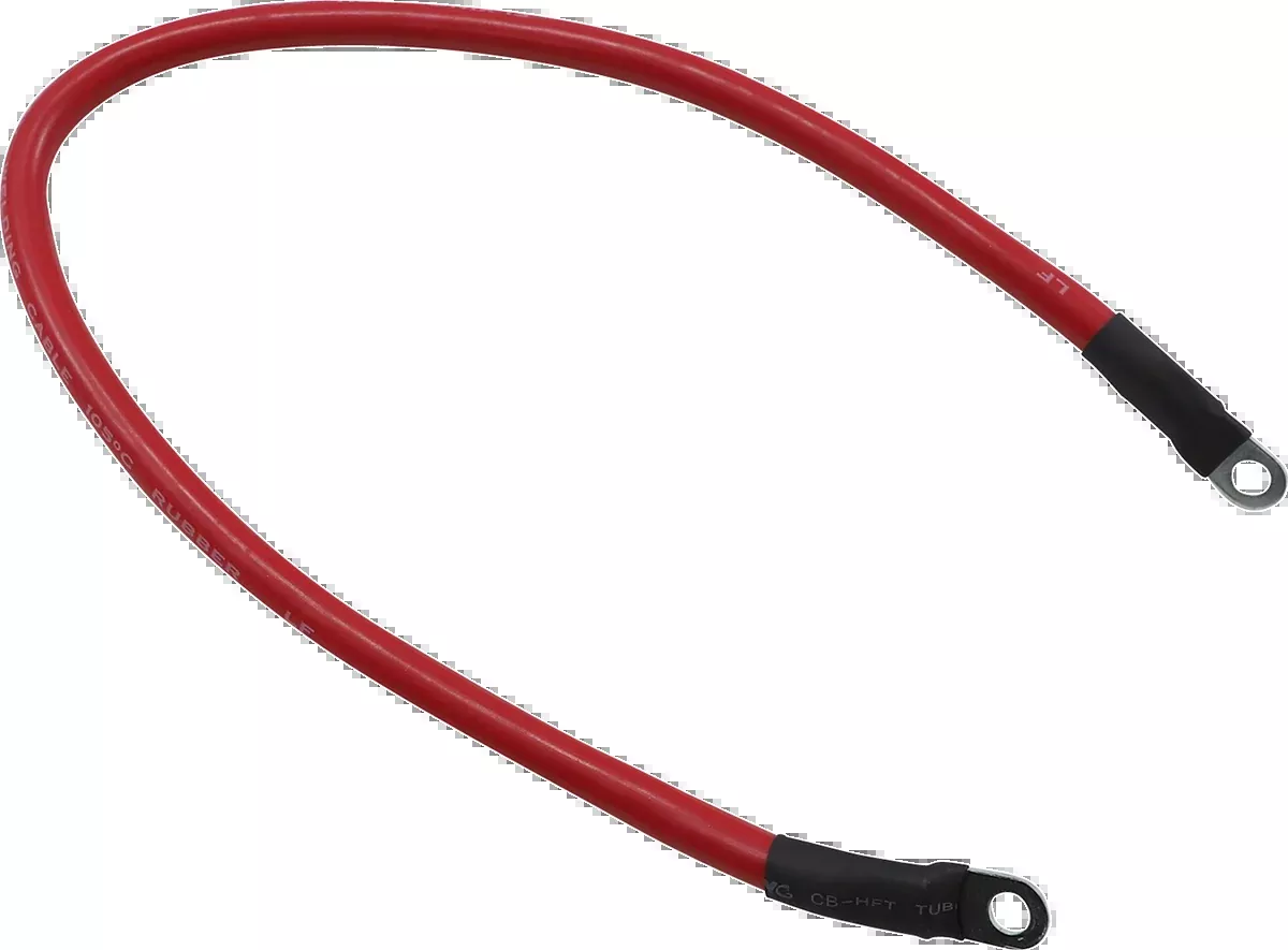 Moose Offroad Battery Cable – 18″ – Red-680-6728