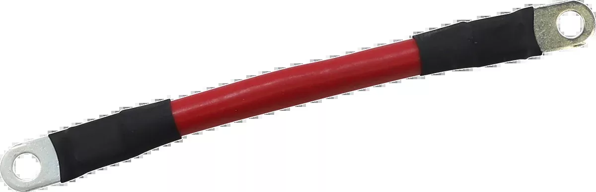 Moose Offroad Battery Cable – 4″ – Red-680-6704