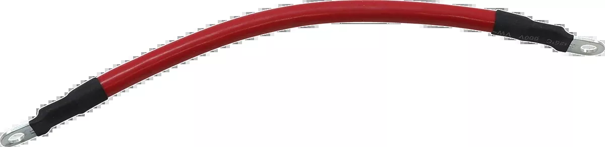 Moose Offroad Battery Cable – 8″ – Red-680-6708