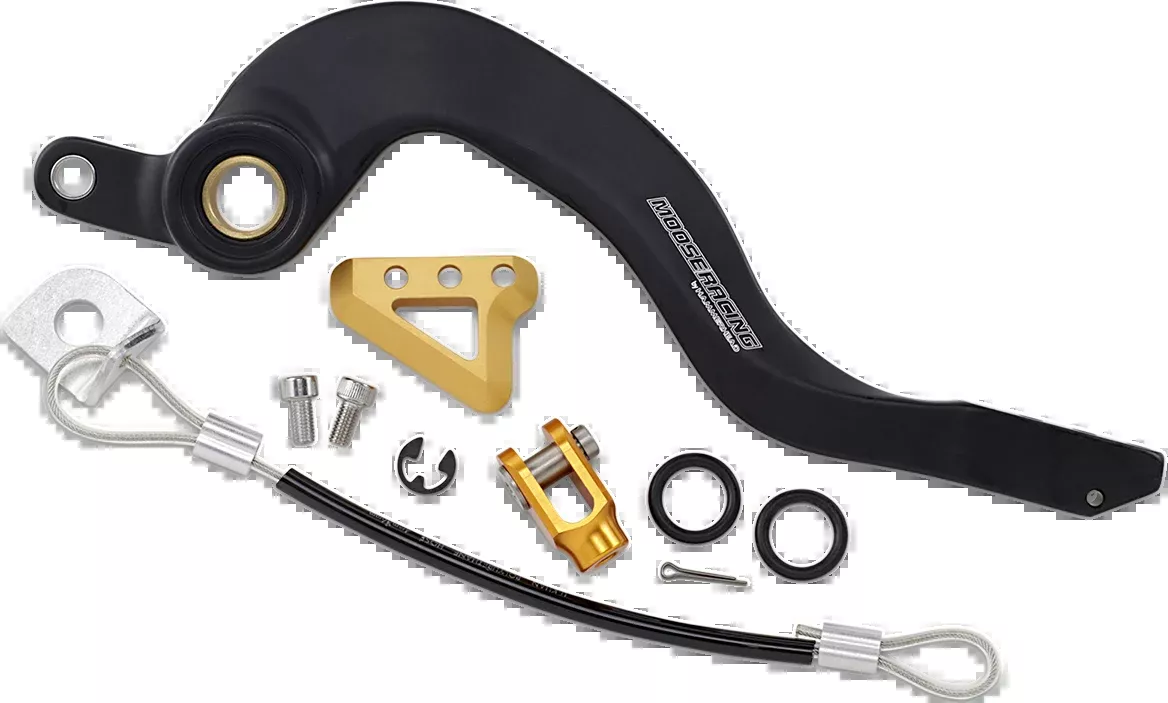 Moose Offroad Brake Pedal – Gold – Suzuki-82-0452-21-55