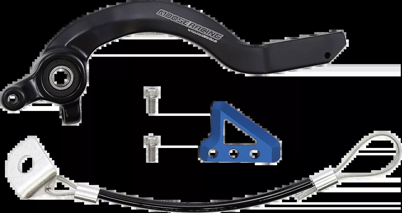 Moose Offroad Brake Pedal - Husqvarna - Blue-82-0761-21-20