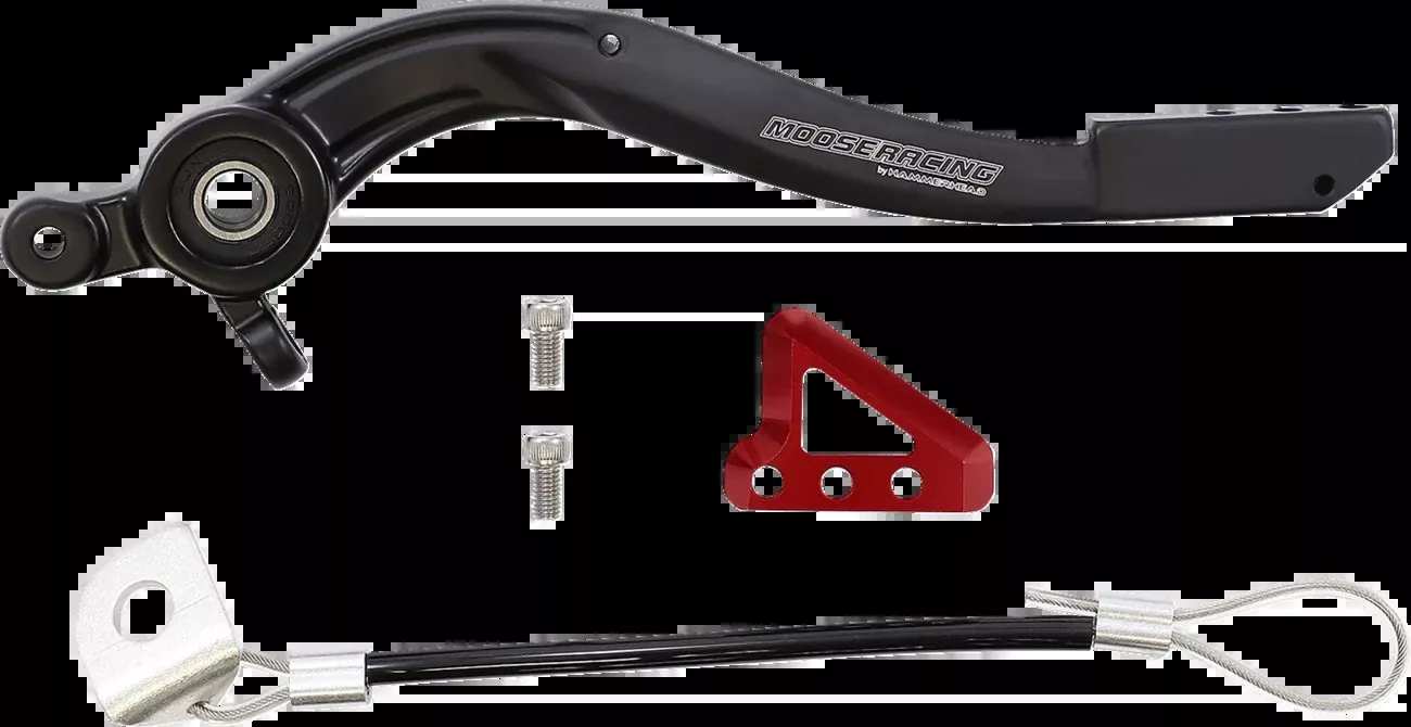 Moose Offroad Brake Pedal - Red - Gas Gas-82-0665-21-10