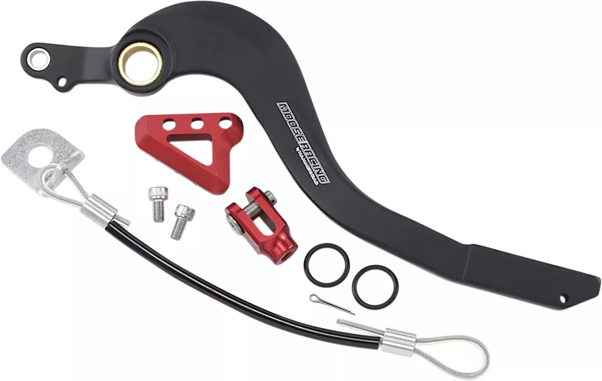 Moose Offroad Brake Pedal – Red – Honda-82-0104-21-11