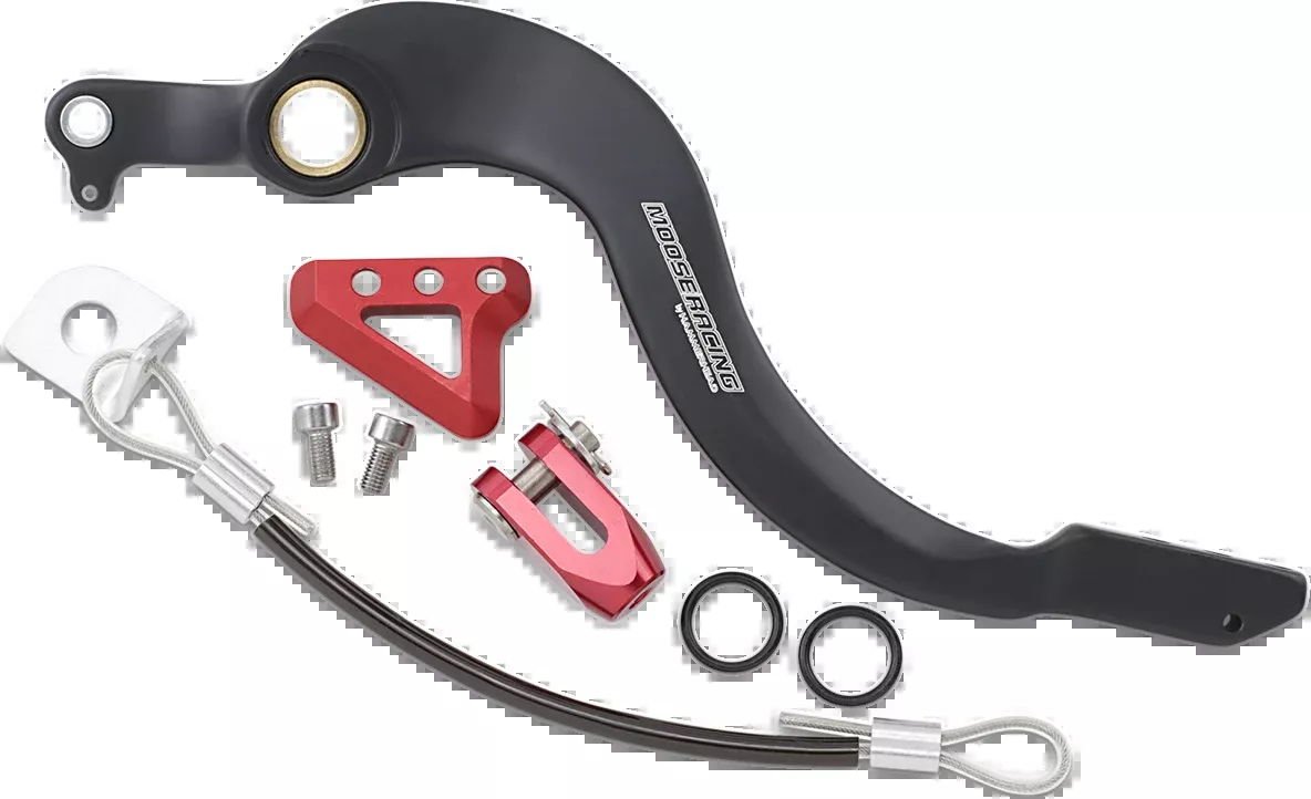 Moose Offroad Brake Pedal – Red – Honda-82-0106-21-11