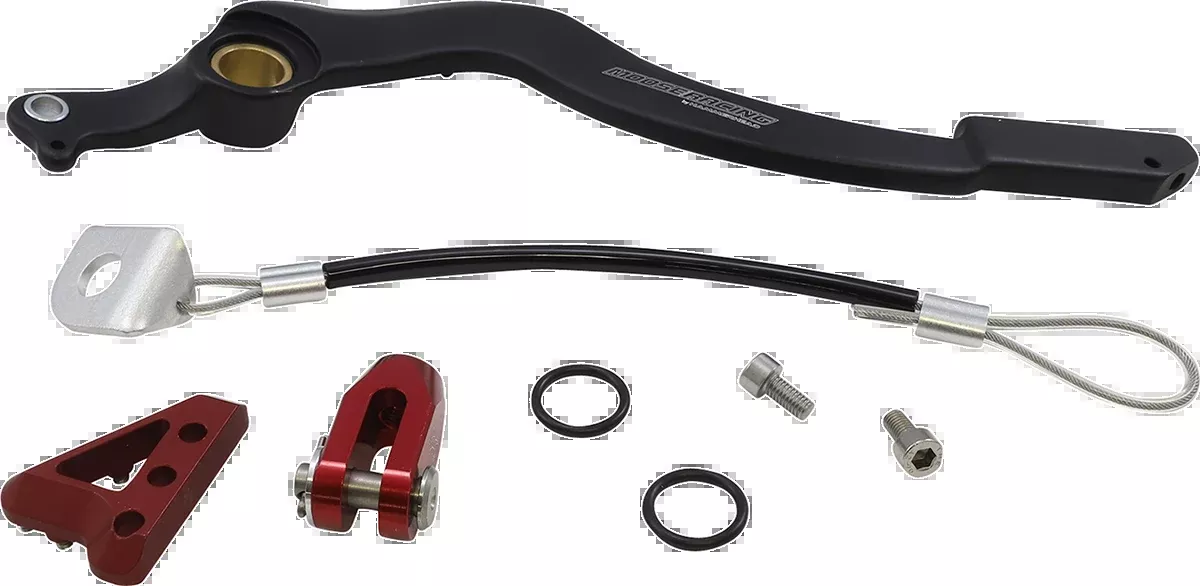 Moose Offroad Brake Pedal – Red – Honda-82-0109-21-11