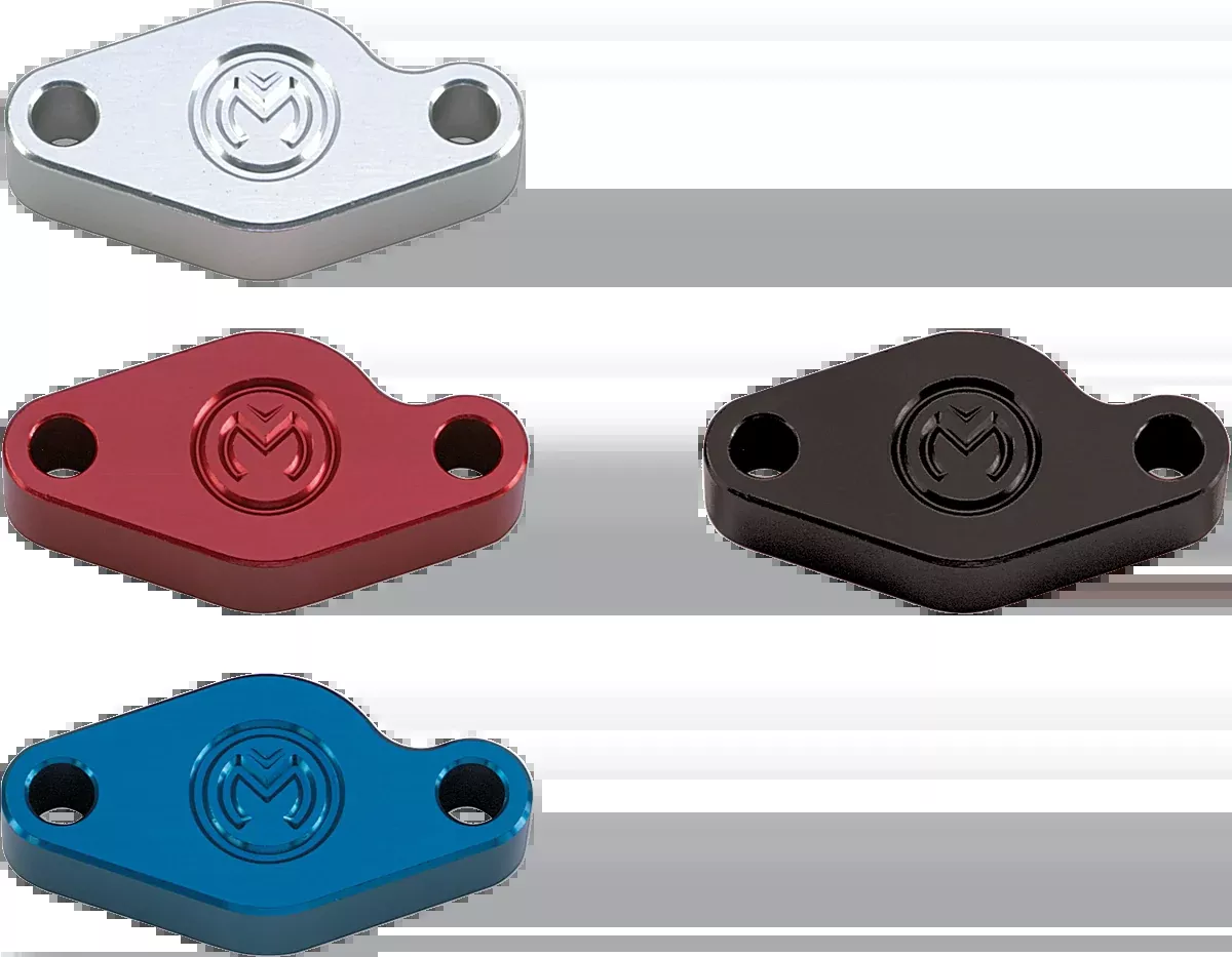 Moose Offroad E-Brake Block-Off Plate – Black-BL-BP6061BK