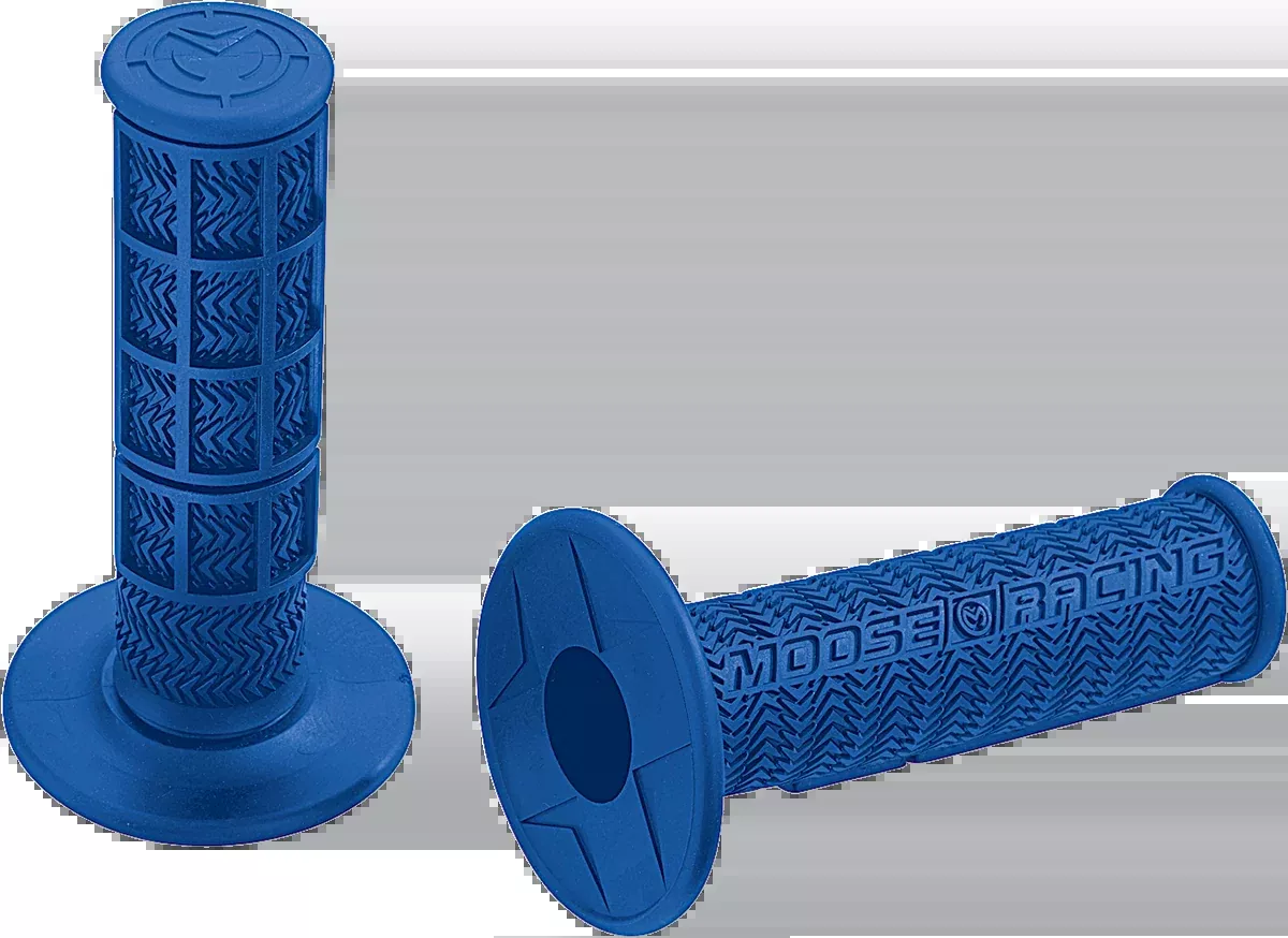 Moose Offroad Flange Style Stealth MX Grips – Blue-B01MXU