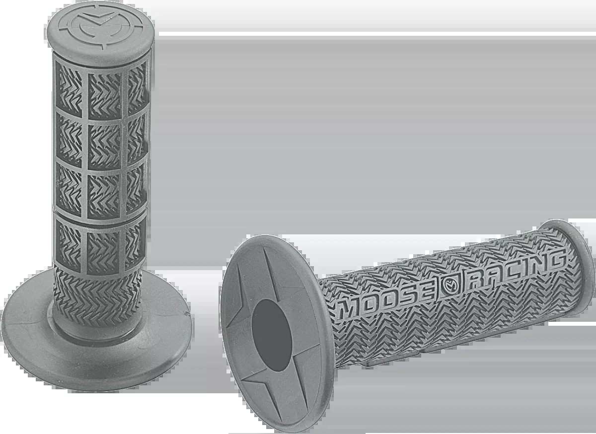Moose Offroad Flange Style Stealth MX Grips - Gray-B01MXG