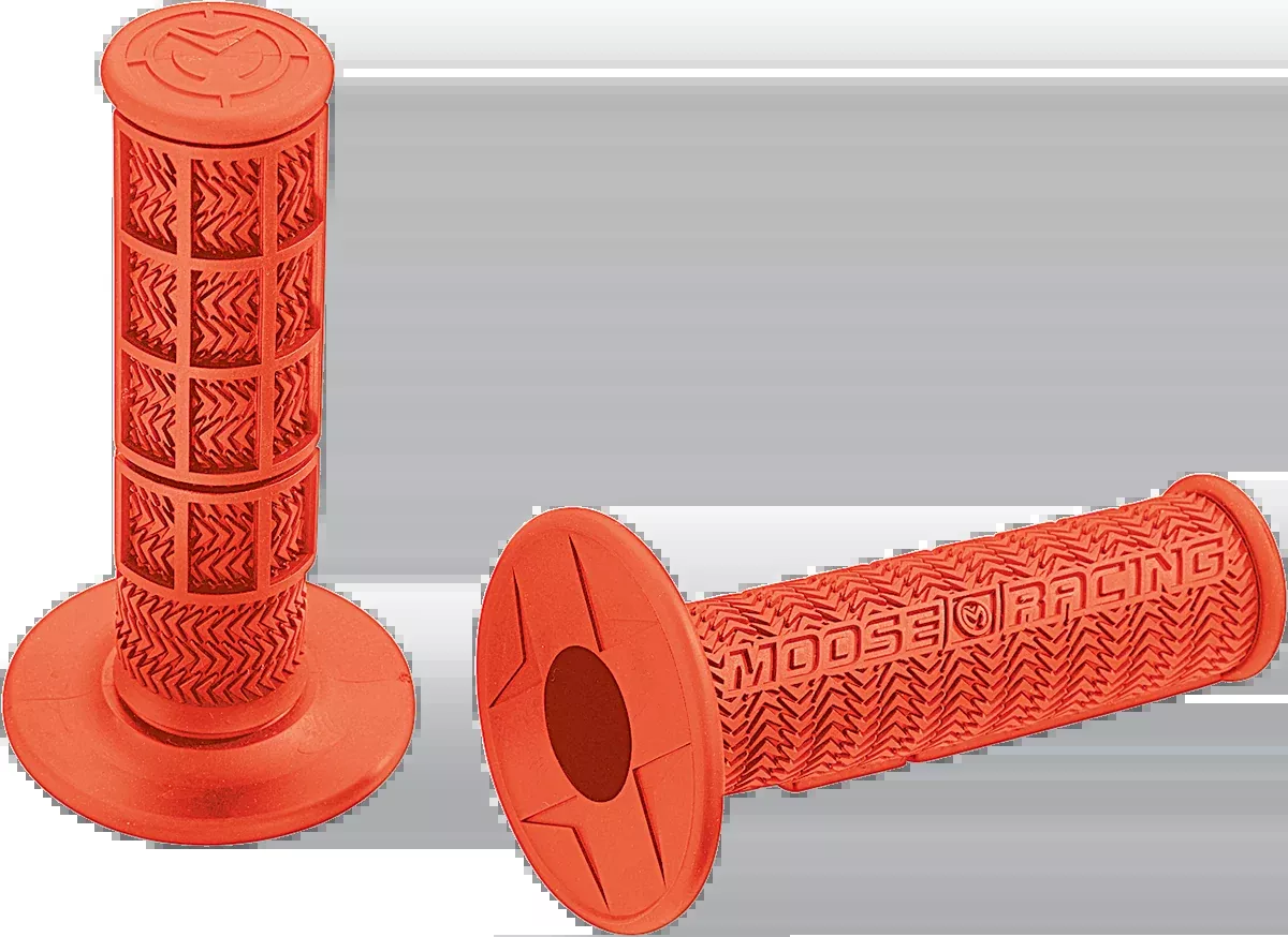Moose Offroad Flange Style Stealth MX Grips – Orange-B01MXO