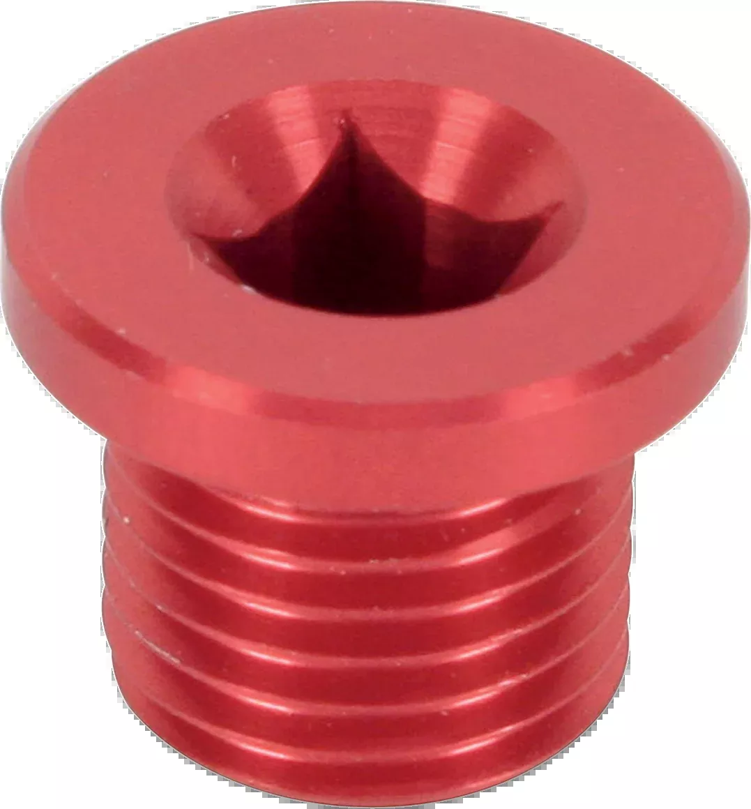 Moose Offroad Magnetic Drain Plug – Red – Husqvarna-DP127
