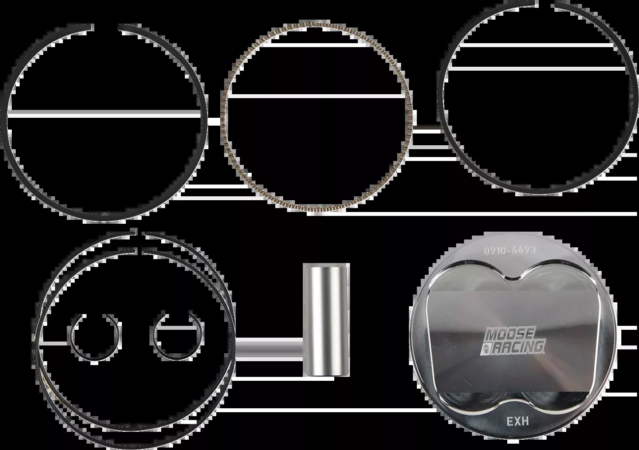 Moose Offroad Piston Kit – 104.00 mm – Suzuki-MP4051A