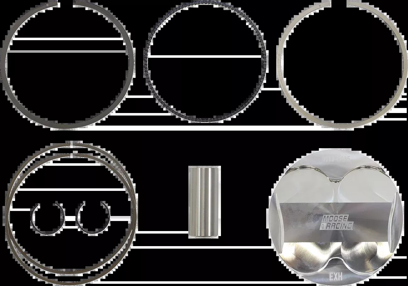 Moose Offroad Piston Kit - 90.00 mm - Kawasaki | Suzuki-MP4028