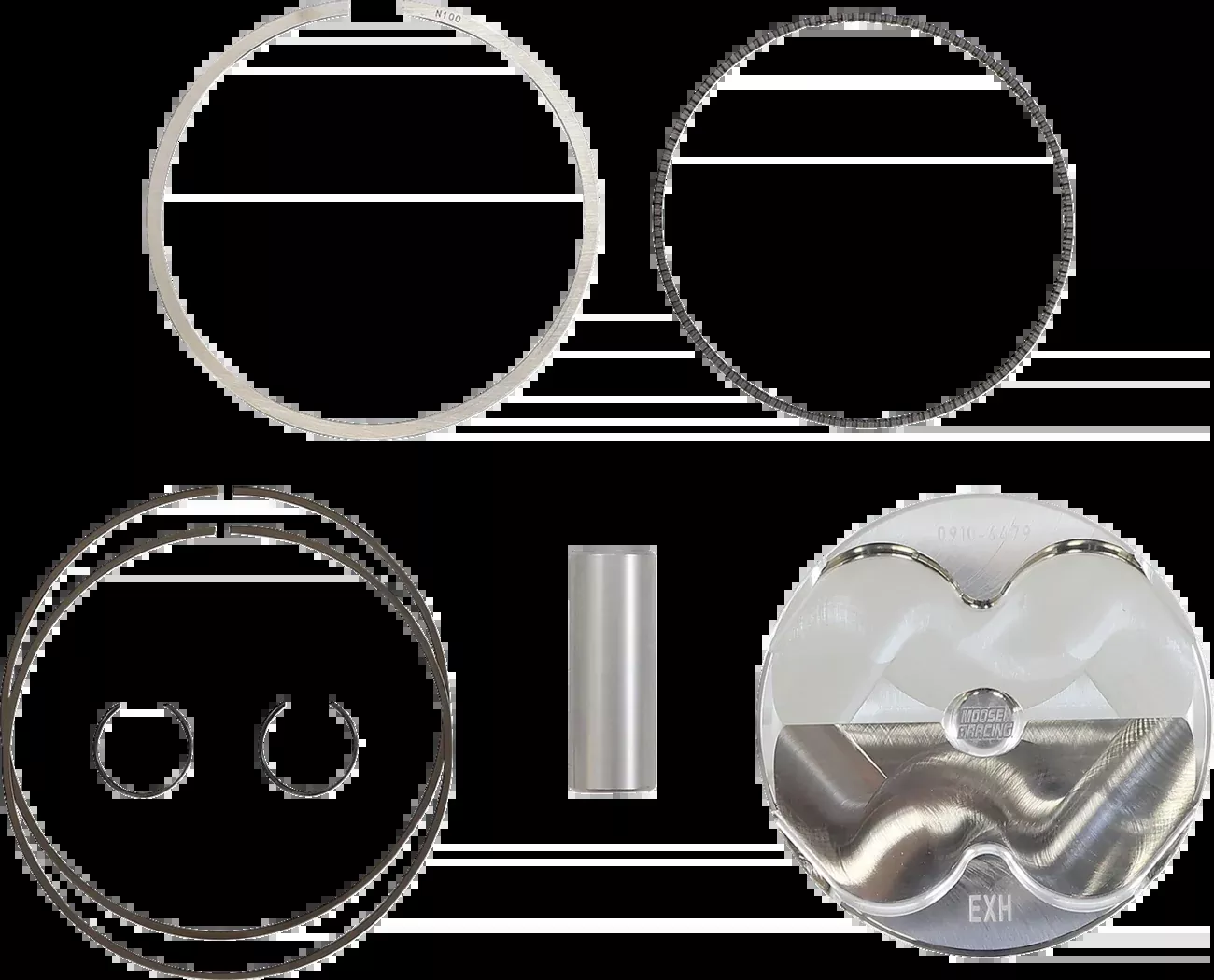 Moose Offroad Piston Kit – 96.00 mm – Honda-MP2057