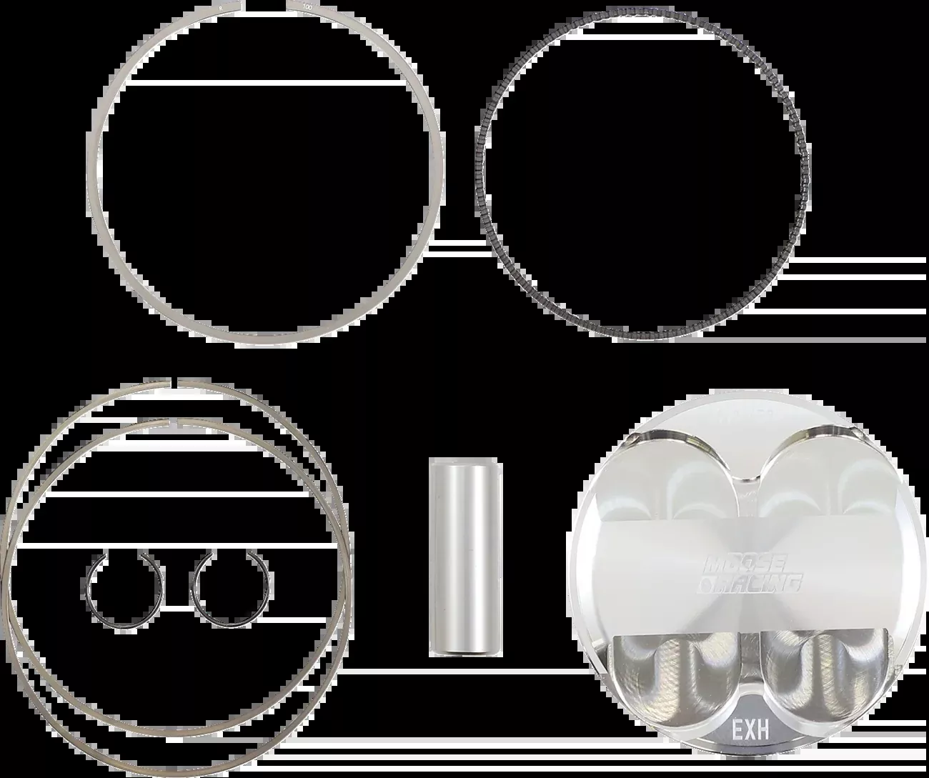 Moose Offroad Piston Kit – 96.00 mm – Kawasaki-MPX3033