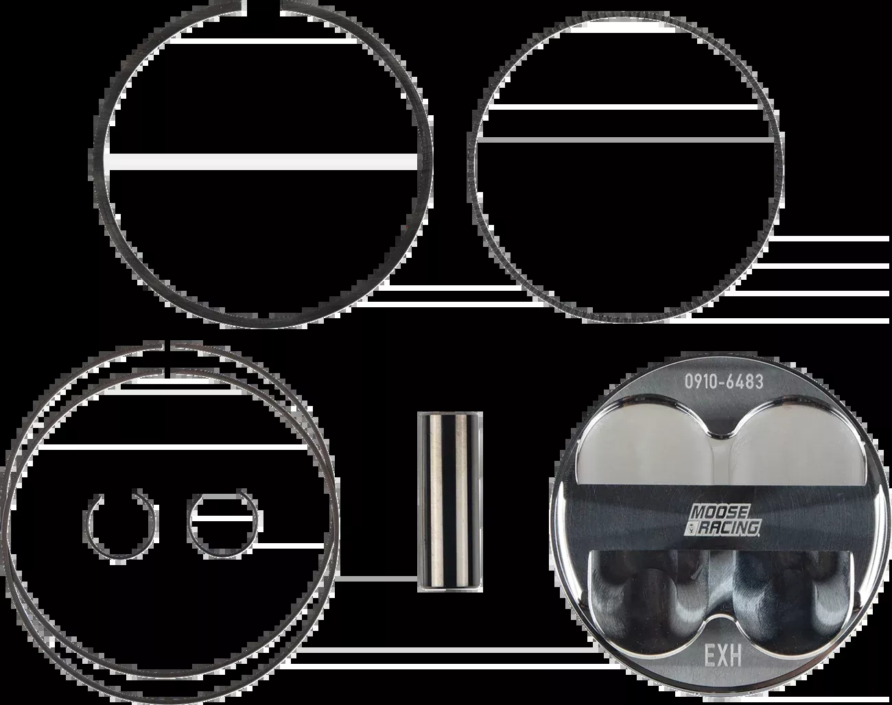 Moose Offroad Piston Kit – 97.00 mm – Yamaha-MPX1068