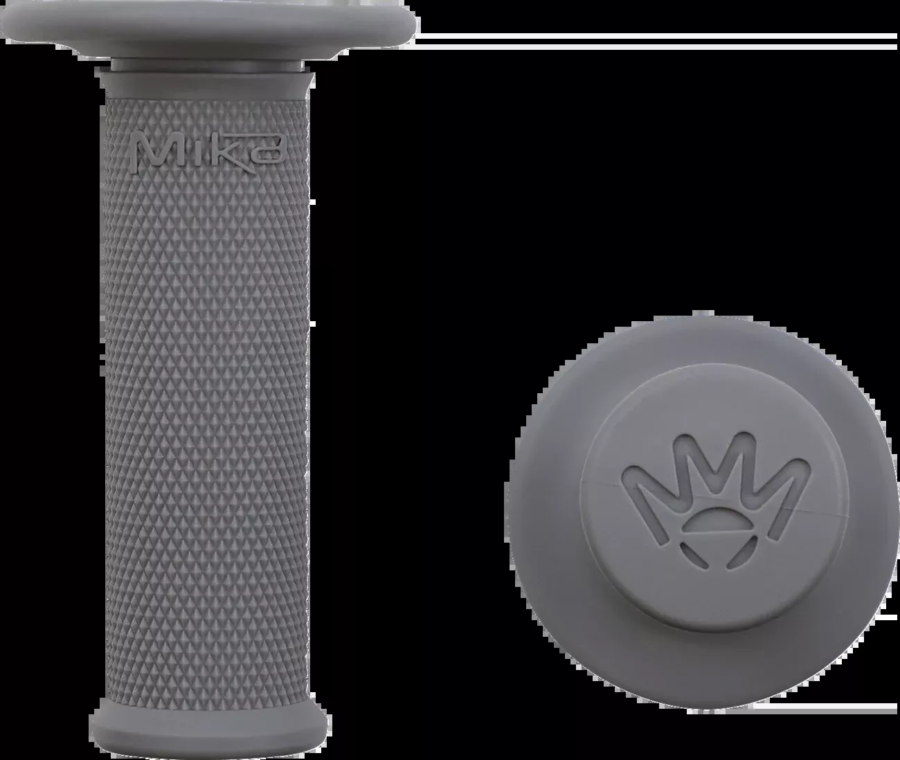 Moose Offroad PW 50 Grips - Gray-MK-PWGR GREY