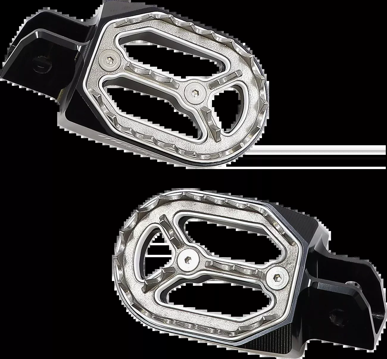 Moose Offroad Qualifier Foot Pegs – Standard – Yamaha PW50-P17-54B4B