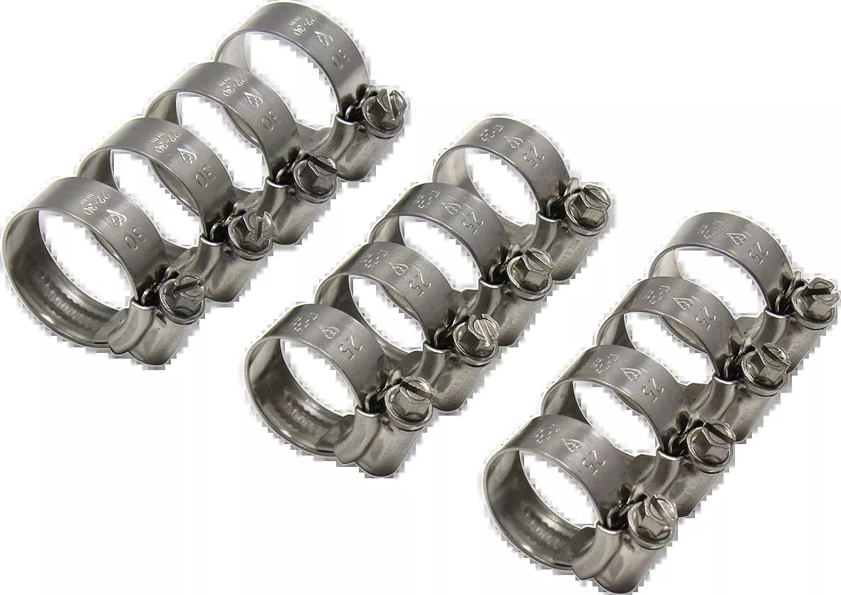 Moose Offroad Radiator Hose Clamp Kit – Kawasaki-CK KAW-74