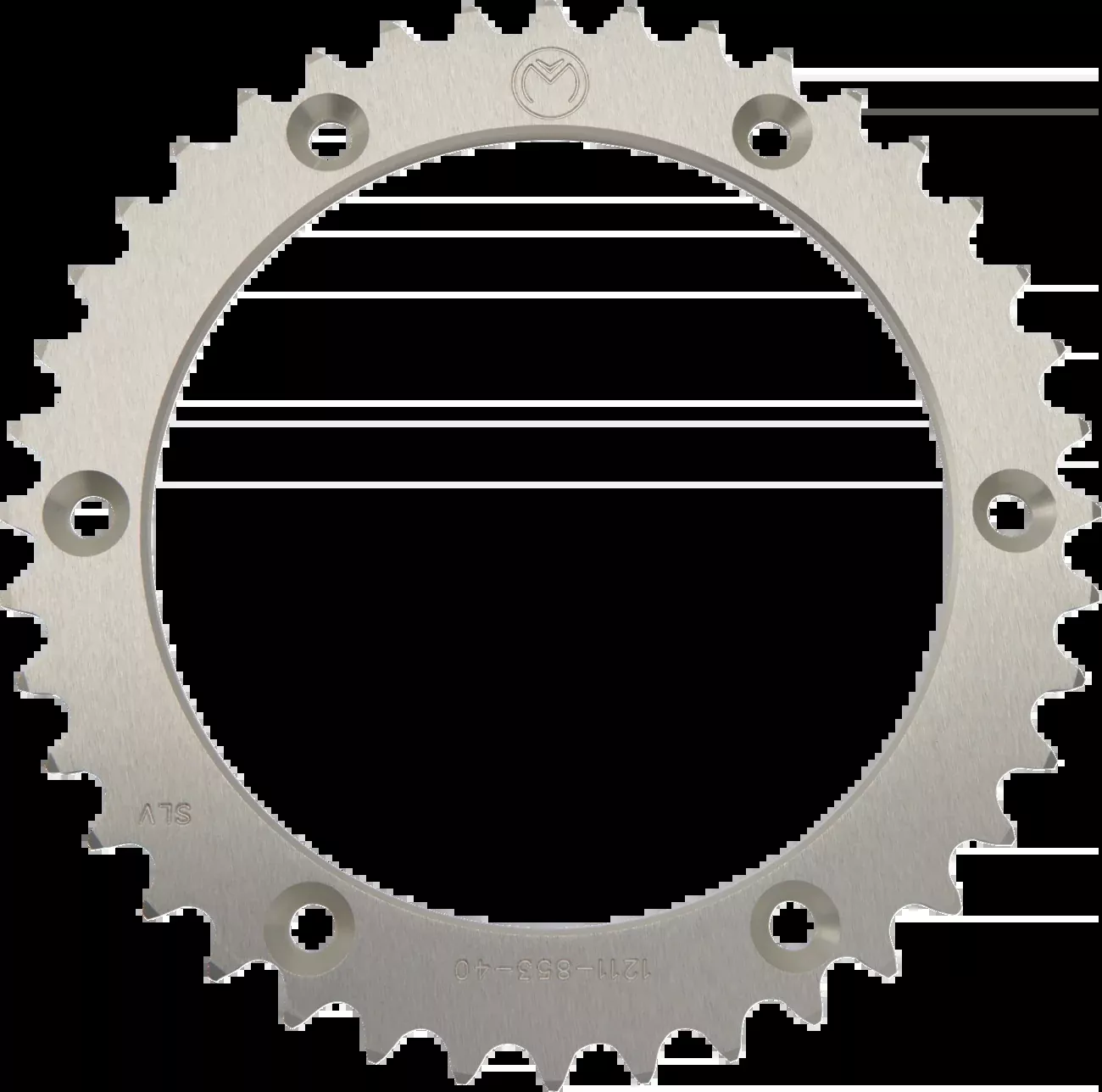Moose Offroad Rear Aluminum Sprocket – 40 Tooth – Yamaha-853-40AL