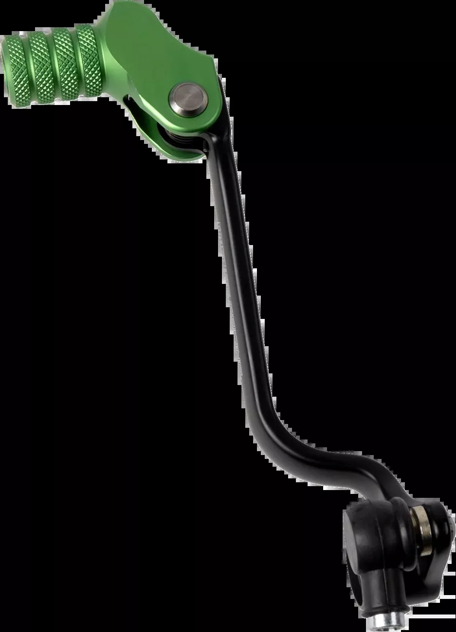 Moose Offroad Shifter Lever – Green – 20 mm Offset – Kawasaki-81-0350-10-30