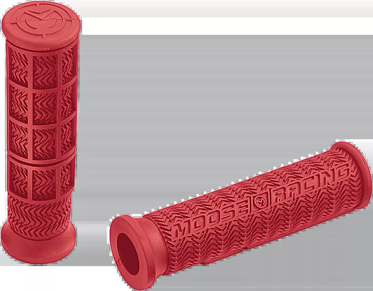 Moose Offroad Stealth ATV Grips - Red-B01MAR