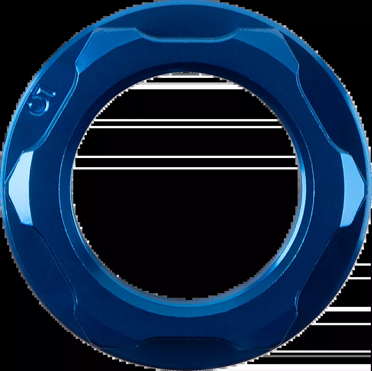 Moose Offroad Steering Stem Nut – Blue-C23-4244L