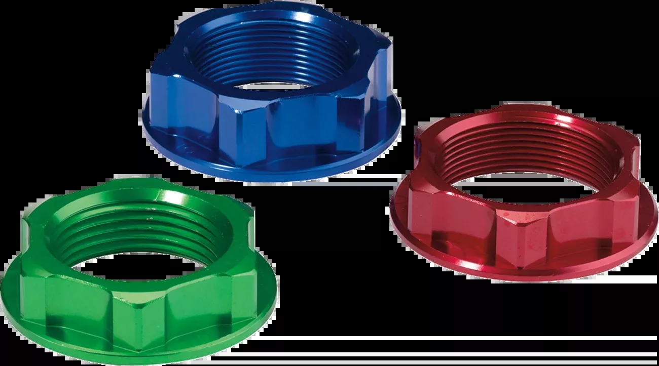 Moose Offroad Steering Stem Nut – Green-C23-2241GN