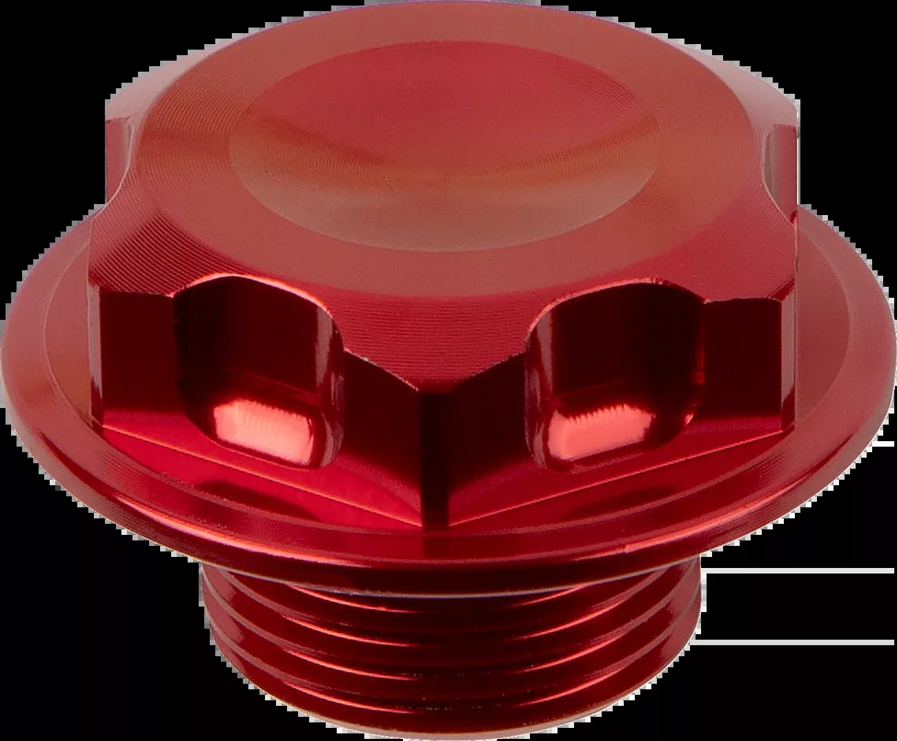 Moose Offroad Steering Stem Nut – Red-C23-5241R