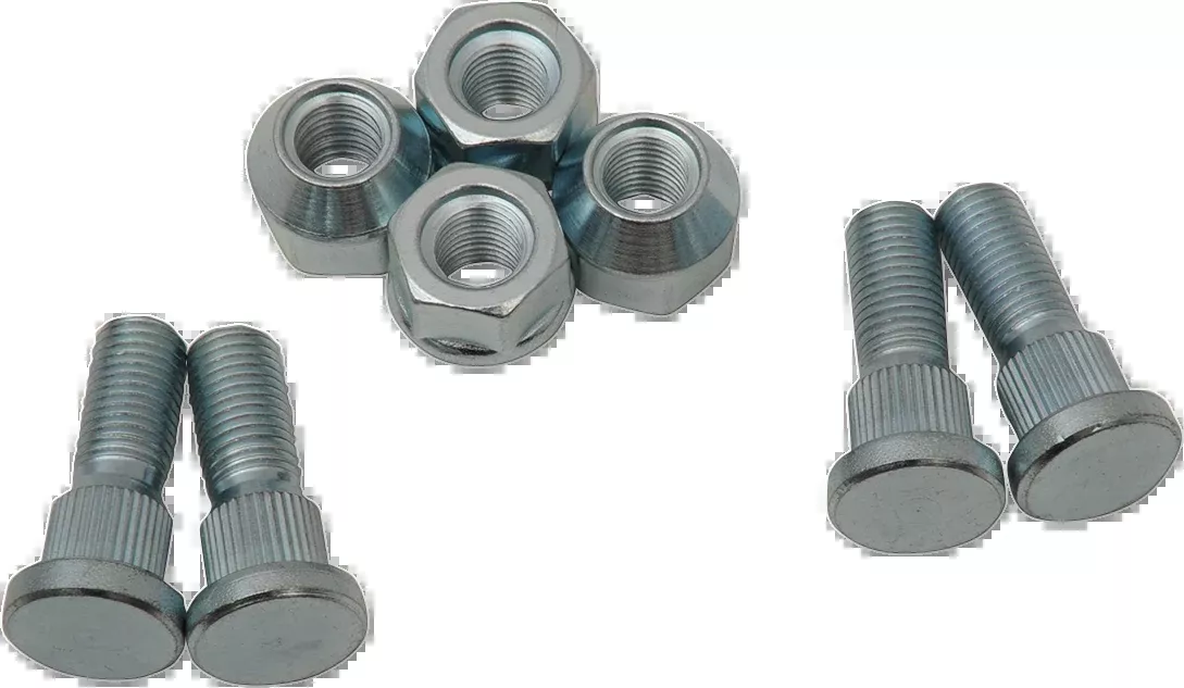 Moose Offroad Wheel Stud/Nut Kit – Front – Arctic Cat/Kawasaki/Suzuki-85-1035