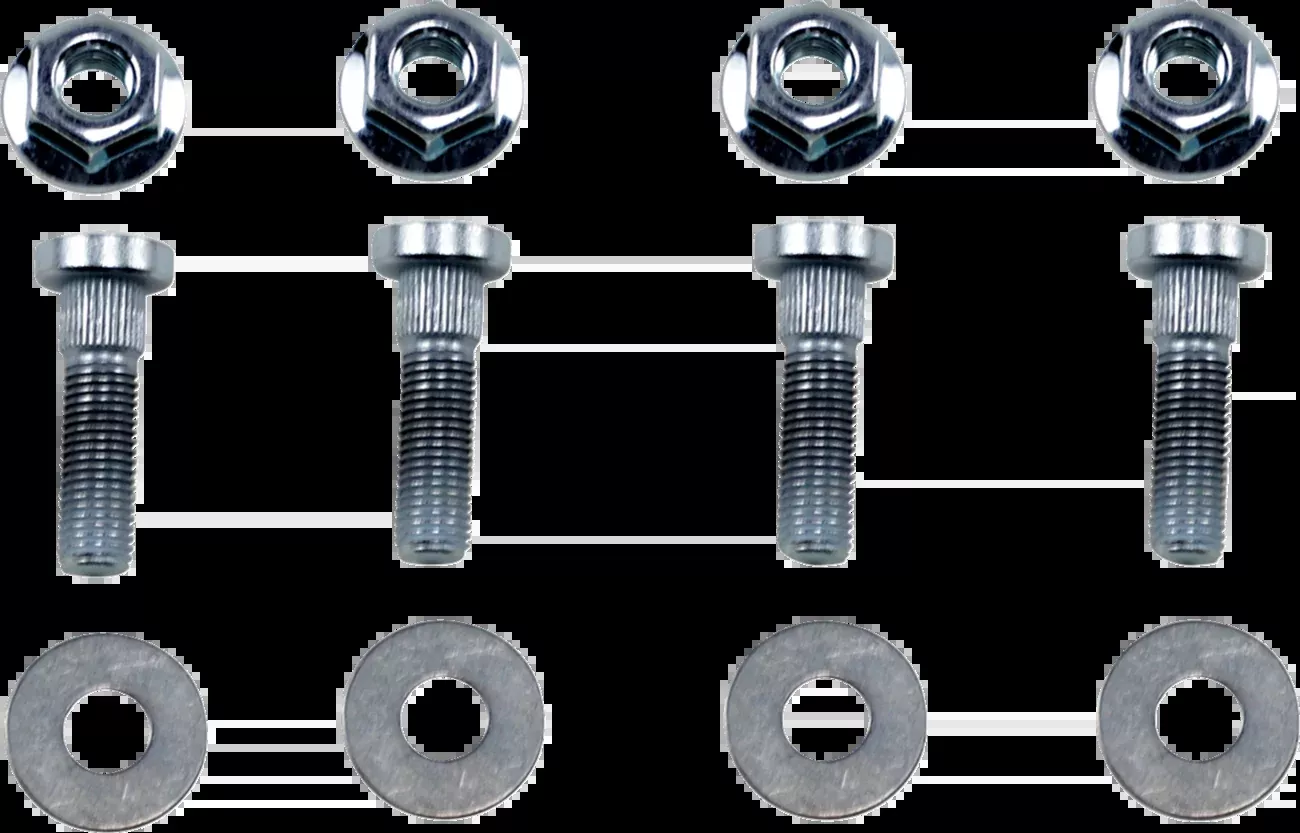 Moose Offroad Wheel Stud/Nut Kit – Front/Rear – ’11-’24 Brute Force 750-85-1026