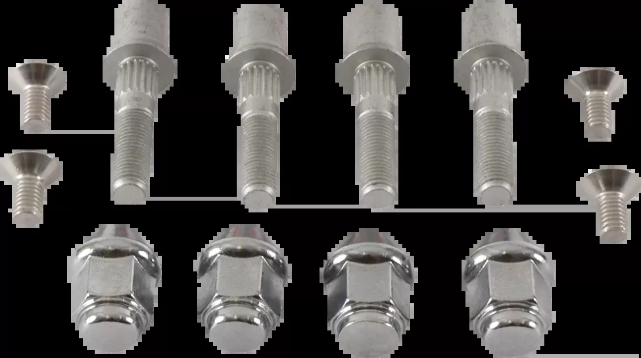 Moose Offroad Wheel Stud/Nut Kit – Front/Rear – Outlander-85-1077