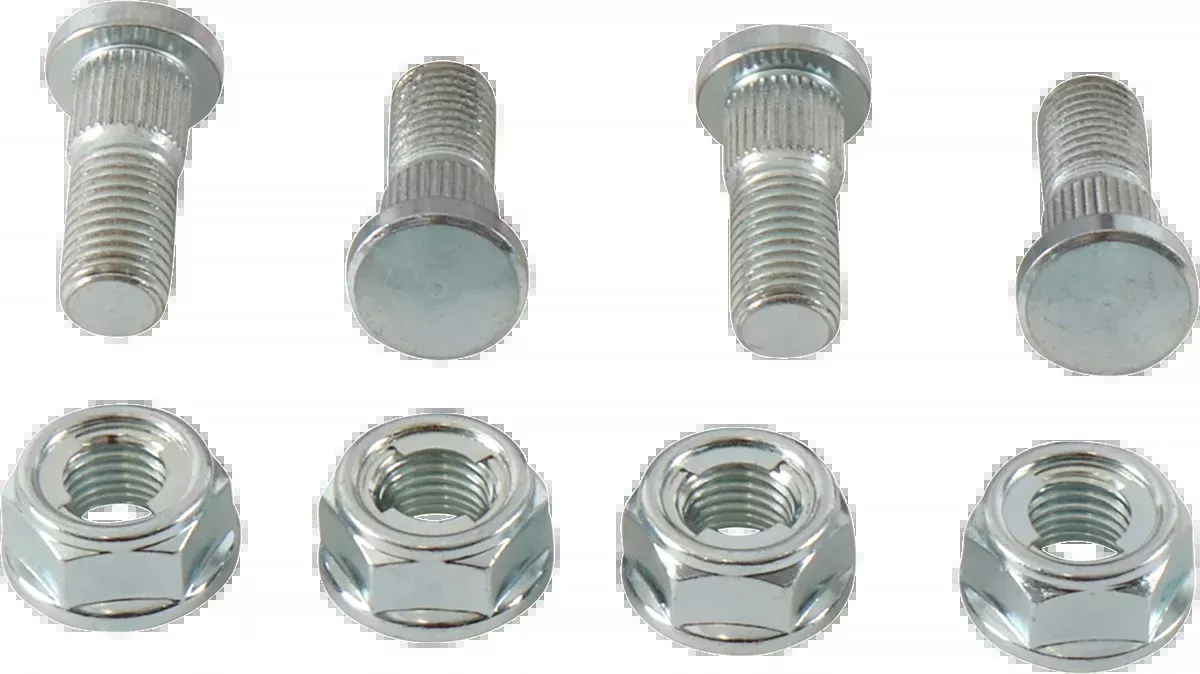 Moose Offroad Wheel Stud/Nut Kit – Front/Rear | Rear Right – ’88-’11 Kawasaki KLF/Prairie-85-1031