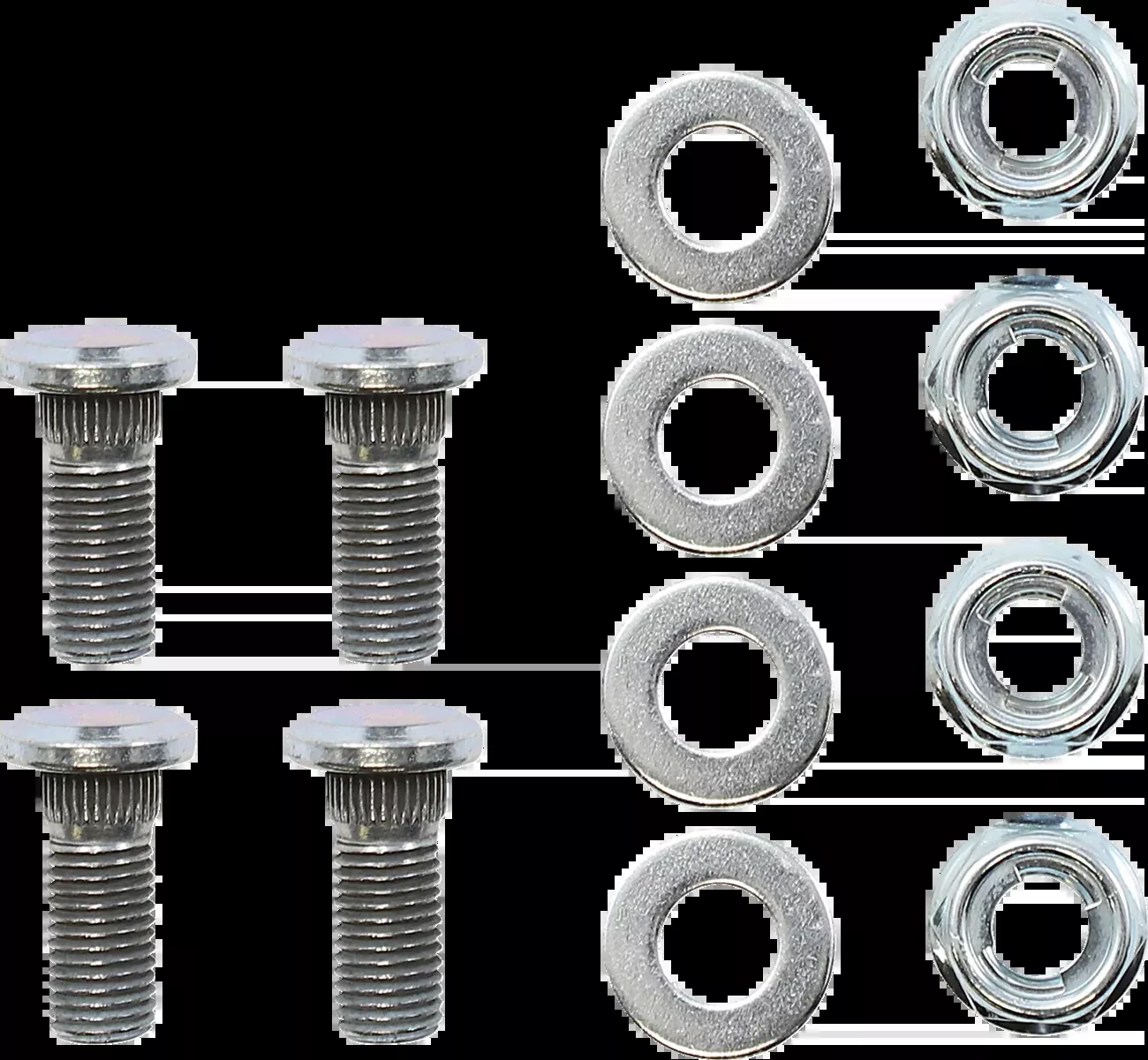 Moose Offroad Wheel Stud/Nut Kit – Rear – ’85 Honda ATC 250-85-1051