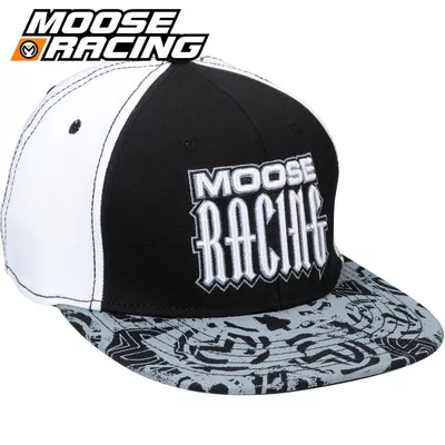 Moose Racing Arcane Hat Black/White