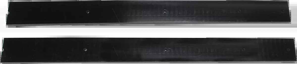 Moose Utility 72" Polyethylene Black 2 Piece UTV ATV Snow V-Plow Wear Bars