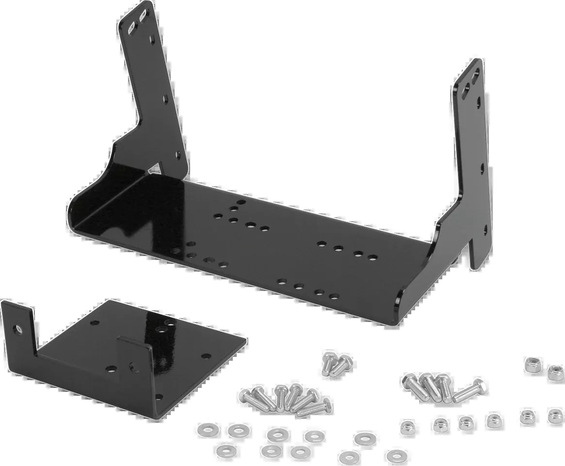 Moose Utility Black ATV Front Winch Mount for 1995-2005 Polaris Sportsman Magnum