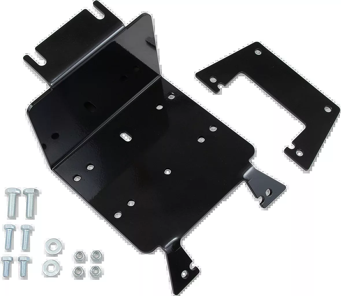 Moose Utility UTV Black Front Winch Mount Kit for 2009-2013 Honda MUV700 Big Red