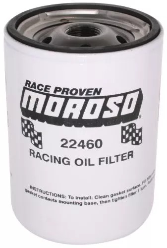 Moroso - 22460 OIL FILTER,CHEVY,RACING