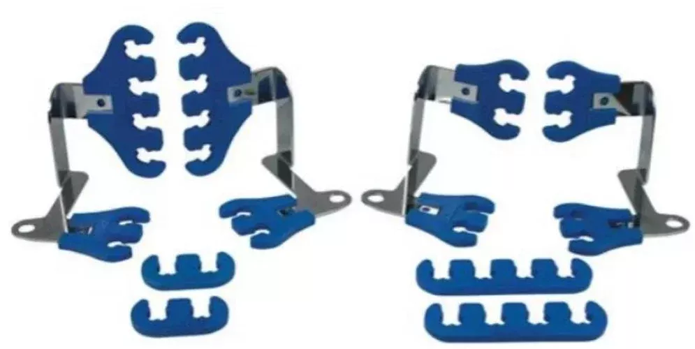 Moroso 72171 Ignition Super Look Wire Kit – 7-9mm – Blue fits Chevrolet Small Block