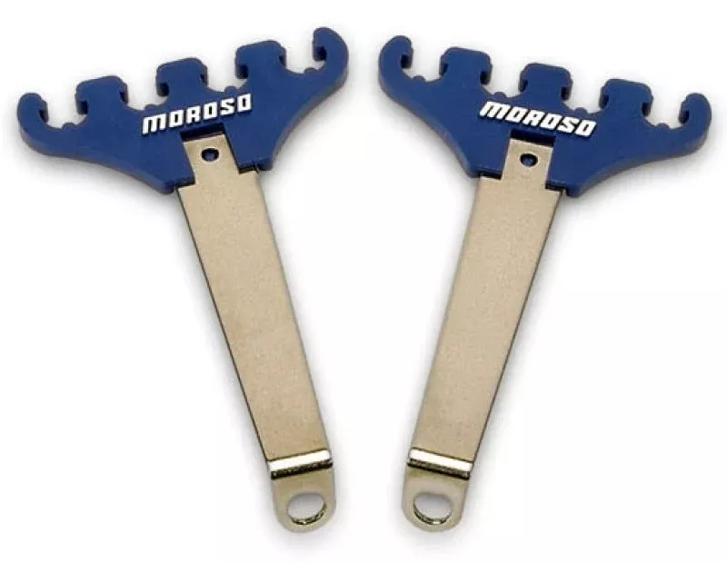 Moroso 72180 4-Hole Ignition Wire Loom Kit – 7-9mm – Blue fits Chevrolet Small Block